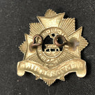 Genuine WW2 British Army Brass Cap Badge - Bedfordshire and Hertfordshire Regime - The Militaria Shop