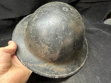 Load image into Gallery viewer, Original WW2 British Civil Defence Home Front Mk2 Brodie Helmet
