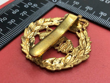 Load image into Gallery viewer, 2nd Dragoon Guards Queen Bays &quot;QC&quot; ~ Genuine British Army Military Cap Badge
