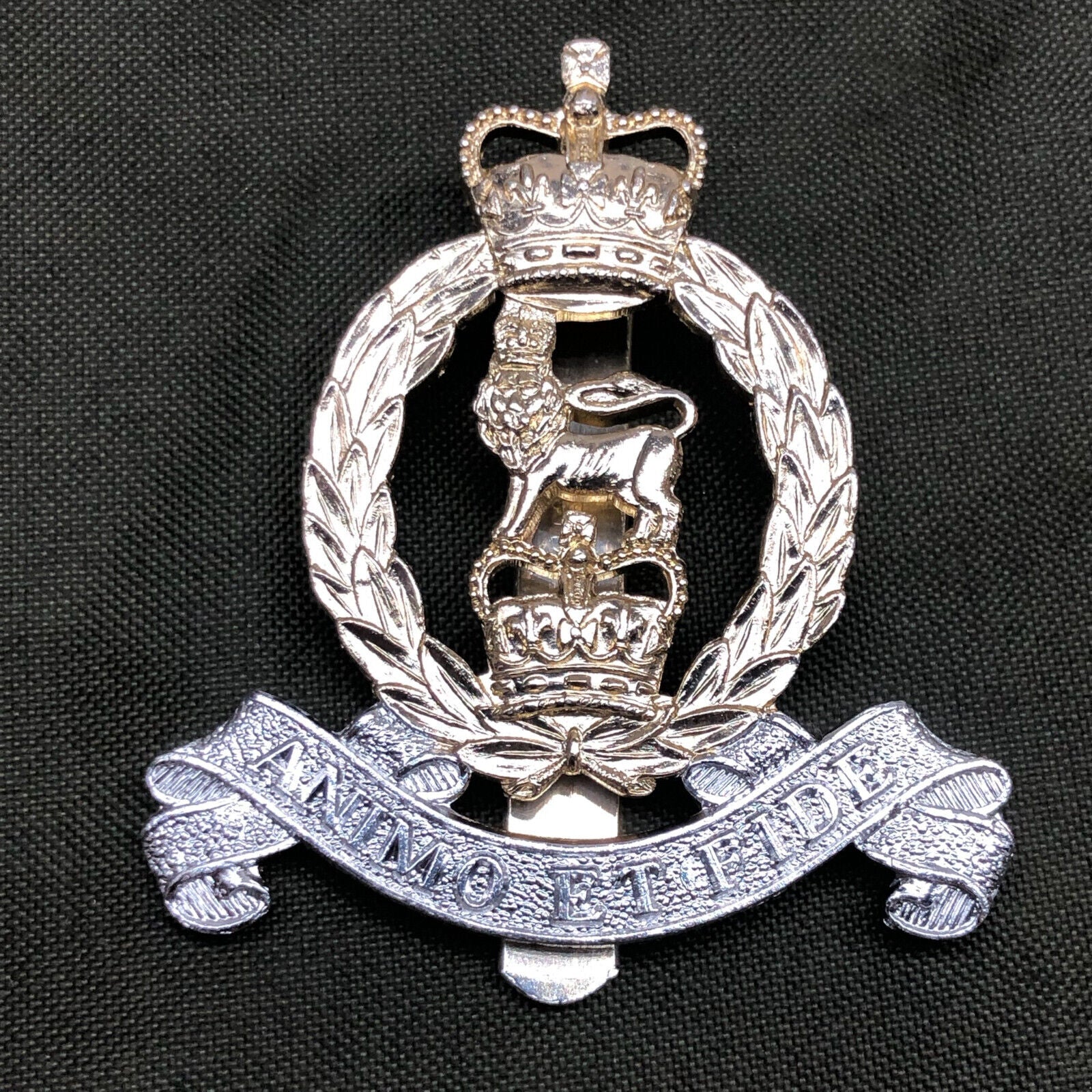 Genuine British Army Adjutant General’s Corps AGC Cap Badge - The Militaria Shop