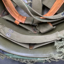 Load image into Gallery viewer, Genuine Dutch Army M53 Euroclone of WW2 US M1 Camouflaged Helmet &amp; Liner Set - The Militaria Shop
