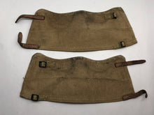 Charger l&#39;image dans la galerie, Original British Army WW2 37 Pattern Webbing Ankle Spats - Size 3
