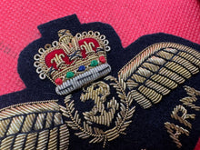 Load image into Gallery viewer, British Army Bullion Embroidered Blazer Badge - Fleet Air Arm
