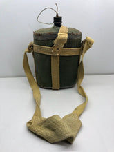 Charger l&#39;image dans la galerie, British Army WW2 Reenactment Water Bottle &amp; Harness Set - Indian Army
