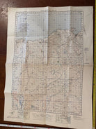 Original WW2 British Army GSGS Map of Scotland - Thurso & Reay - The Militaria Shop