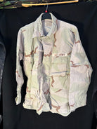 Gulf War US Army DCU Camouflaged Combat Field Coat/Jacket - Large/long - The Militaria Shop