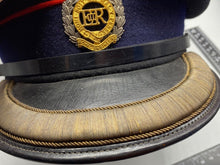 Load image into Gallery viewer, Original British Army QC Royal Engineers High Ranking Officer&#39;s Braided Cap 56cm
