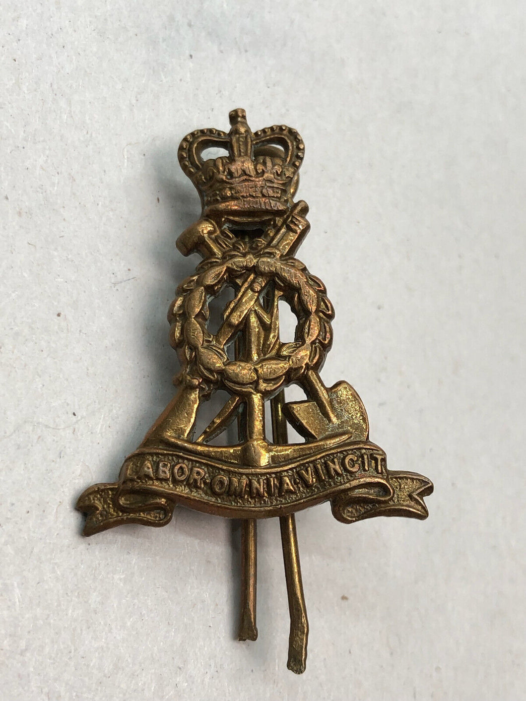 Original British Army Collar Badge - Labour Corps