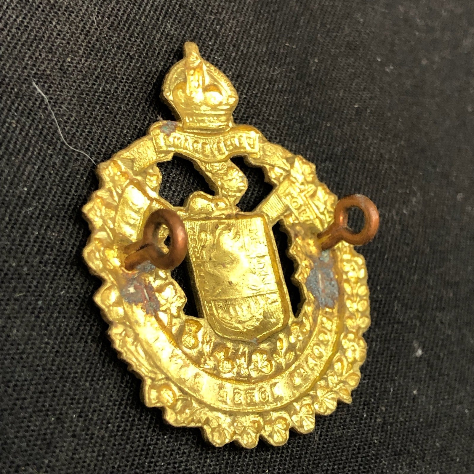 Original WW2 Canadian Army Cap Badge - Lord Strathcona's Horse (Royal Canadians) - The Militaria Shop