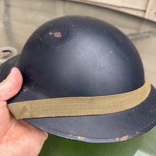 Load image into Gallery viewer, Original Belgian Army Helmet - Ideal for WW2 British Reenactment - Brodie Style
