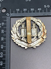 Load image into Gallery viewer, Original WW2 British Army Northamptonshire Regiment Cap Badge
