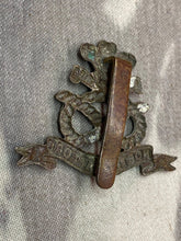 Load image into Gallery viewer, Original WW1 / WW2 British Army North Staffordshire Regiment Cap Badge
