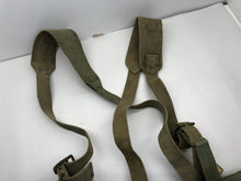 Load image into Gallery viewer, Original British Army WW2 37 Pattern Belt, Pouches &amp; Straps Set - 42&quot; Waist
