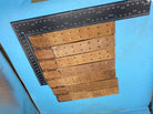 WW2 German Army belt leather fastening strip. Black Leather Reproduction - The Militaria Shop