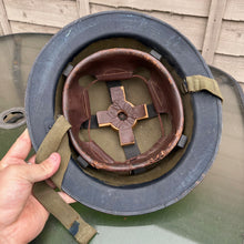 Load image into Gallery viewer, Original Belgian Army Helmet - Ideal for WW2 British Reenactment - Brodie Style
