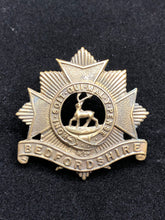 Load image into Gallery viewer, Original WW2 British Army Bedfordshire Regiment Cap Badge
