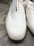 Genuine British Army Women's White Summer Shoes - WW2 Pattern - Size UK 12 L - The Militaria Shop