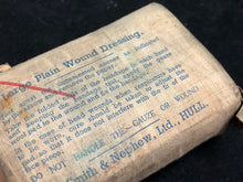 Load image into Gallery viewer, Original WW2 British Civil Defence Service Plain Wound Dressing - Rare Variation
