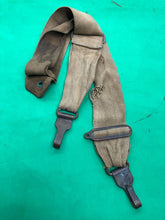 Load image into Gallery viewer, Original WW2 British Army Soldiers Gas Mask Bag Strap
