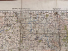 Original WW2 British Army GSGS OS Map of Great Britain - Worcester - The Militaria Shop