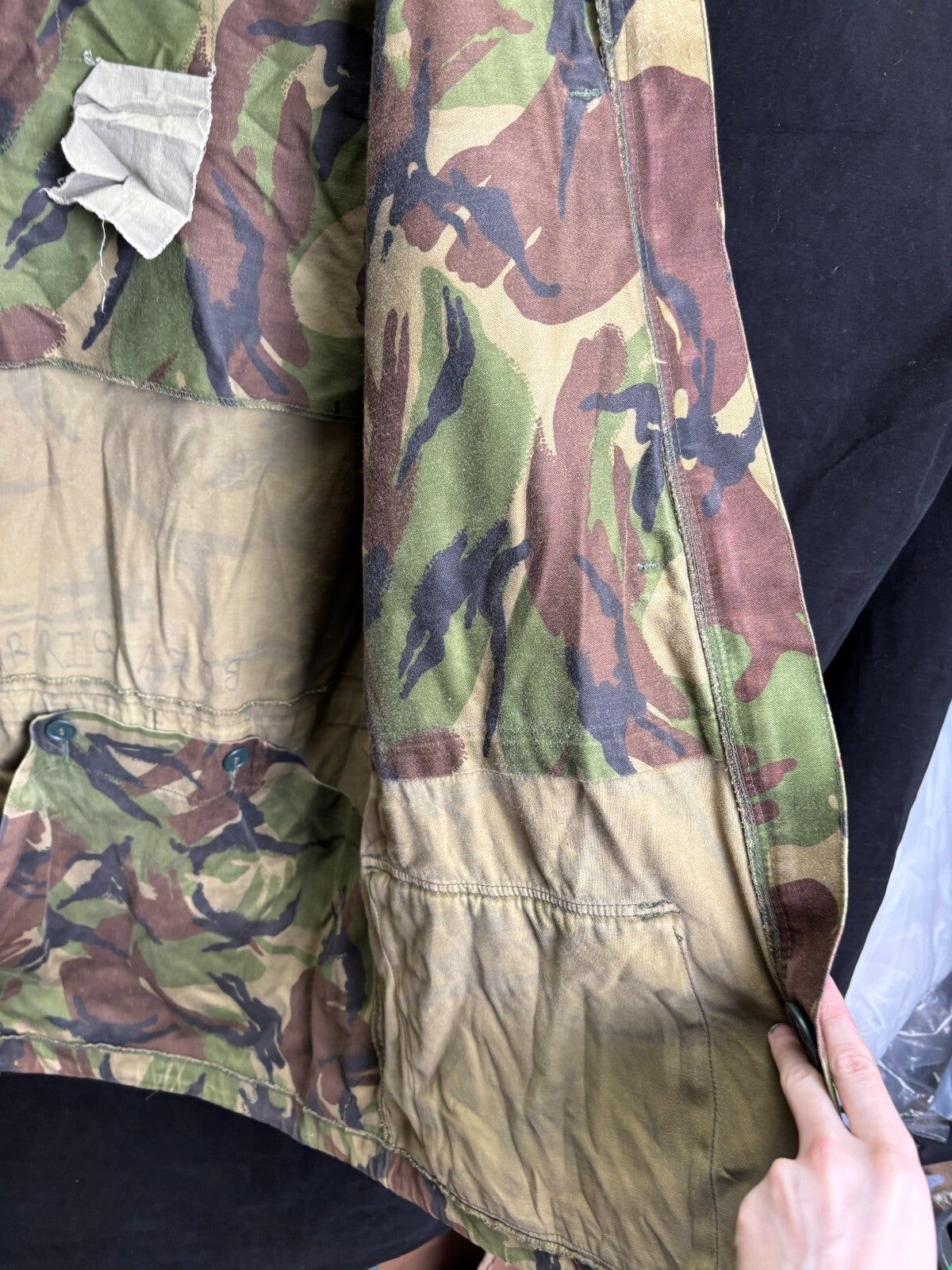 Surplus British Army Woodland DPM Smock Combat Jacket -Size 180/96 - The Militaria Shop