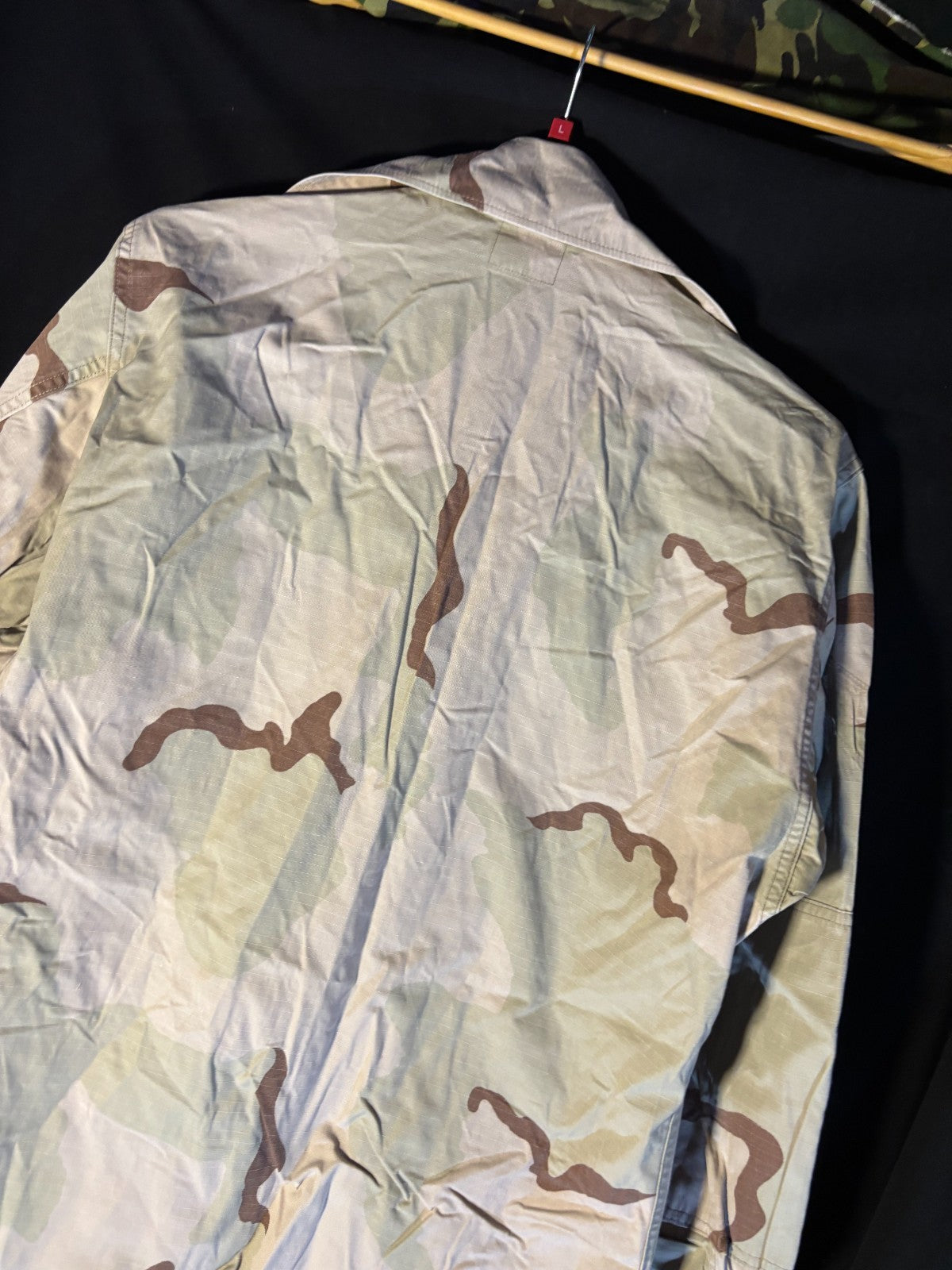 Gulf War US Army DCU Camouflaged Combat Field Coat/Jacket - Medium/Long - The Militaria Shop