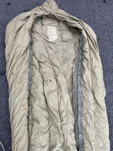 Load image into Gallery viewer, Original US Army Korea/Vietnam Era Sleeping Bag Mountain M1949 OD - Size Large
