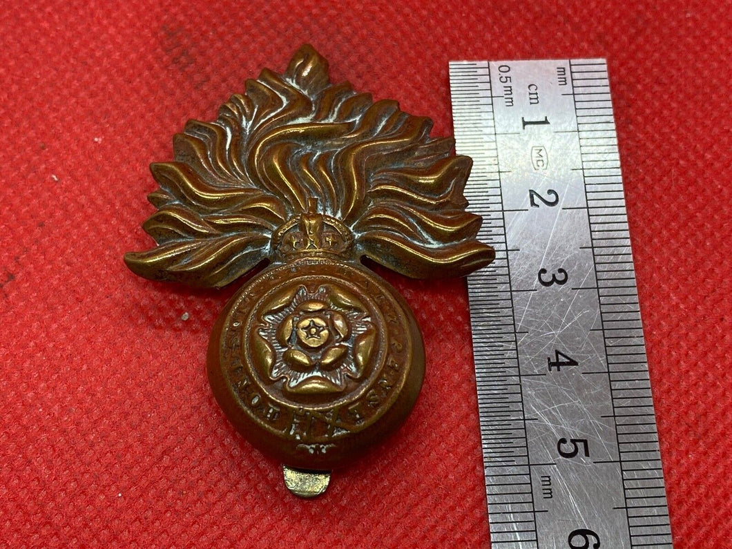 Original WW1 / WW2 British Army City of London Fusiliers Cap Badge