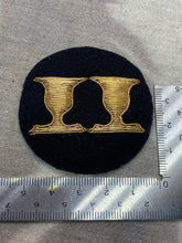 Load image into Gallery viewer, Unknown Large Size Bullion Blazer / Cap Badge
