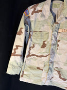 Gulf War US Army DCU Camouflaged Combat Field Coat/Jacket - Small/Short - The Militaria Shop