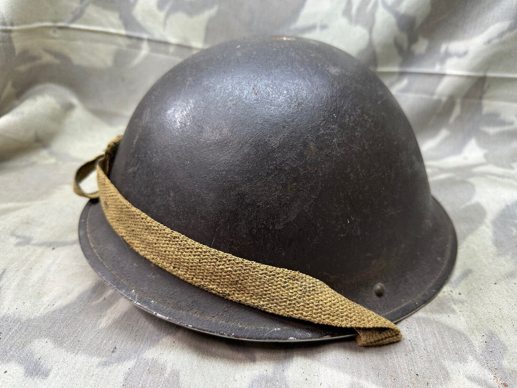 Original British Army Mk4 Combat Helmet with Chinstrap