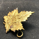 Original WW2 Canadian Army Cap Badge - Canadian General Service - The Militaria Shop