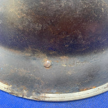 Load image into Gallery viewer, Original British Army Mk2 Combat Helmet - Untouched WW2 Example
