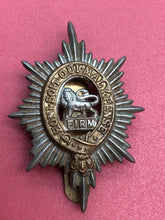 Load image into Gallery viewer, Original WW2 British Army Cap Badge - Worcestershire Regiment
