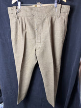 Load image into Gallery viewer, Genuine British Army Officers Purchased Battledress Serge Trousers - 42&quot; Waist - The Militaria Shop
