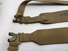 Charger l&#39;image dans la galerie, Original WW2 British Army L Strap 37 Pattern Set - Wartime Dated - Old Stock
