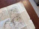 Original WW2 British Army GSGS OS Map of England & Wales - Lancaster & Barrow - The Militaria Shop