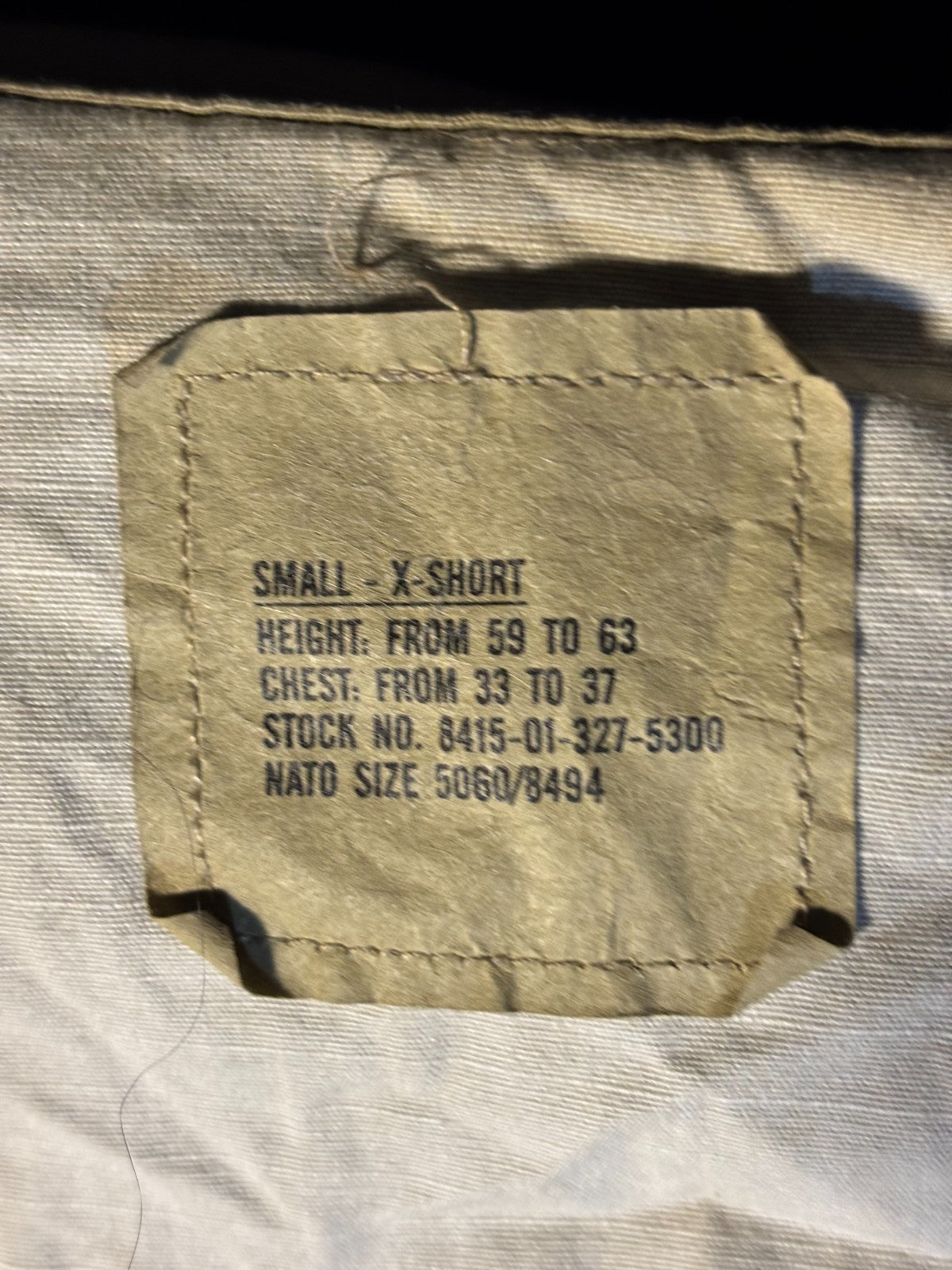 Gulf War US Army DCU Camouflaged Combat Field Coat/Jacket - Small/X-Short - The Militaria Shop