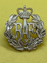 Load image into Gallery viewer, Original British RAF Royal Air Force Post 1953 Cap Badge
