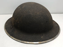 Load image into Gallery viewer, Original WW2 British Army Mk2 Combat Helmet Shell
