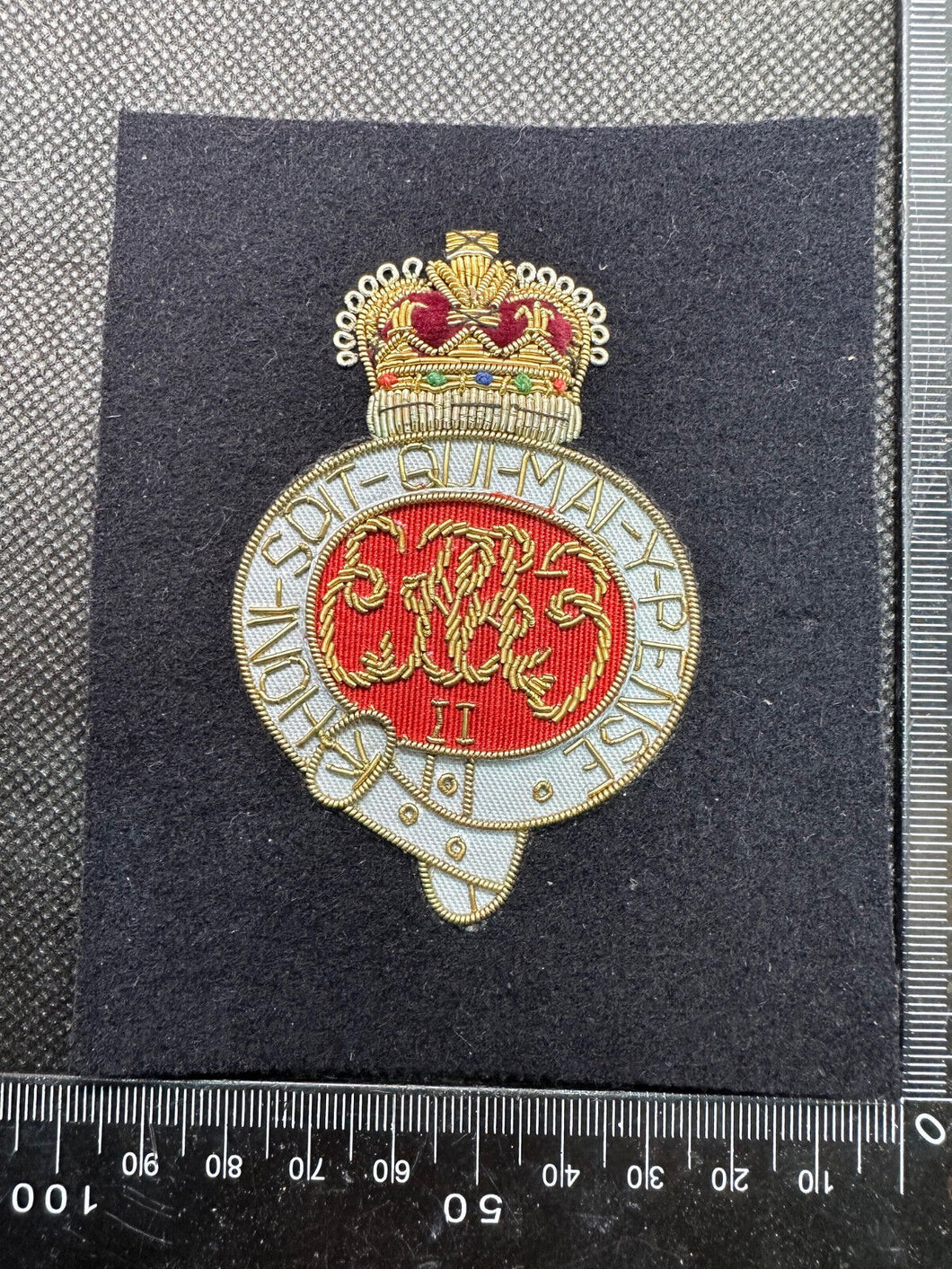 British Army Bullion Embroidered Blazer Badge - Grenadier Guards