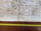 Original WW2 British Army GSGS Map of Scotland - Dunbar & Lammermuir - The Militaria Shop