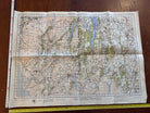 Original WW2 British Army GSGS Map of England & Wales - Windermere & Ulverston - The Militaria Shop