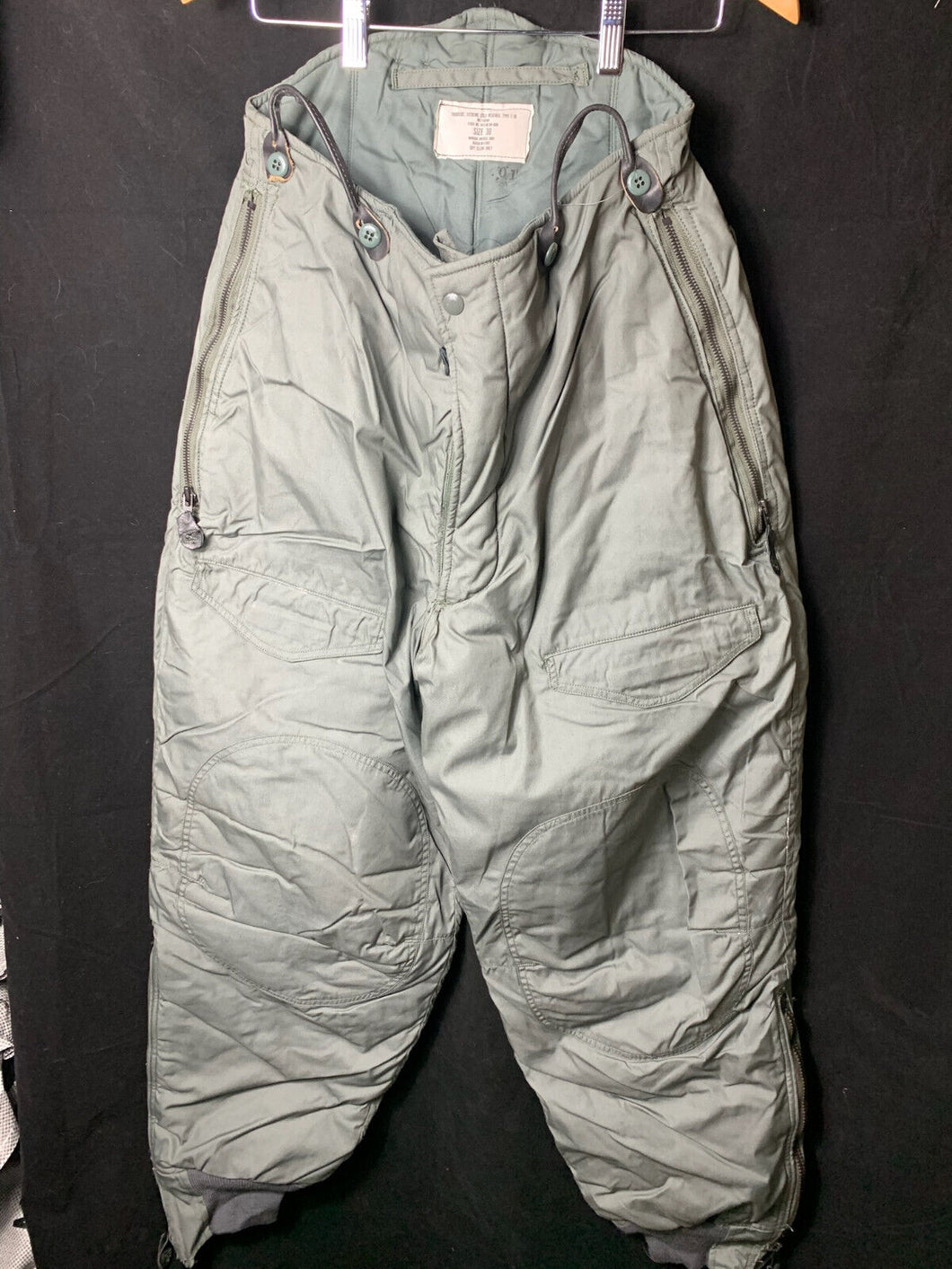 Original U.S Air Force USAF Flying Trousers Intermediate Type A-11D ~Size 40 - The Militaria Shop