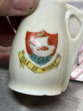 Load image into Gallery viewer, Original Vintage Crested China Ware Jug, Isle of Wight
