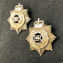 Load image into Gallery viewer, Original British Collar Badge Pair - Royal Army Service Corps - The Militaria Shop
