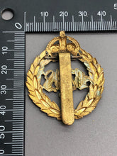 Load image into Gallery viewer, Original British Army WW2 Cap Badge - 2nd Dragoon Guards (The Bays)
