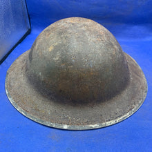 Load image into Gallery viewer, Original British Army Mk2 Combat Helmet - Untouched WW2 Example
