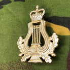 Original British Army Regimental Cap Badge - Bandsman - The Militaria Shop