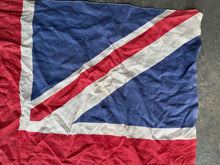 Load image into Gallery viewer, Original WW2 British Home Front / Army Union Jack Flag - Nice Display Size
